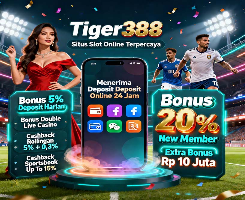Tiger388 Slot BCA Online Jackpot Besar Hari Ini